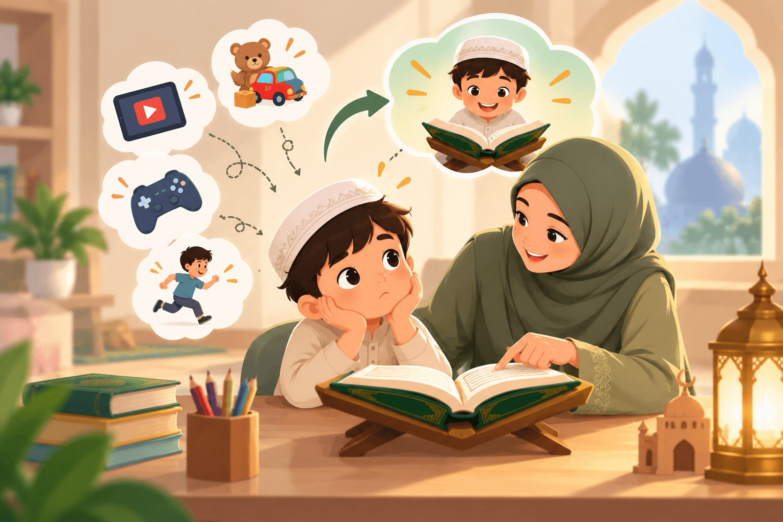 How to Teach Quran to a Child with a Short Attention Span