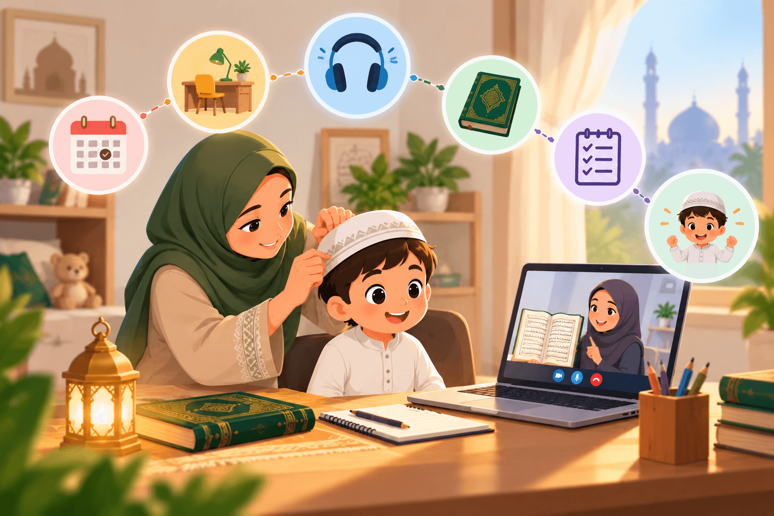 How to Prepare Your Child for Their First Online Quran Class