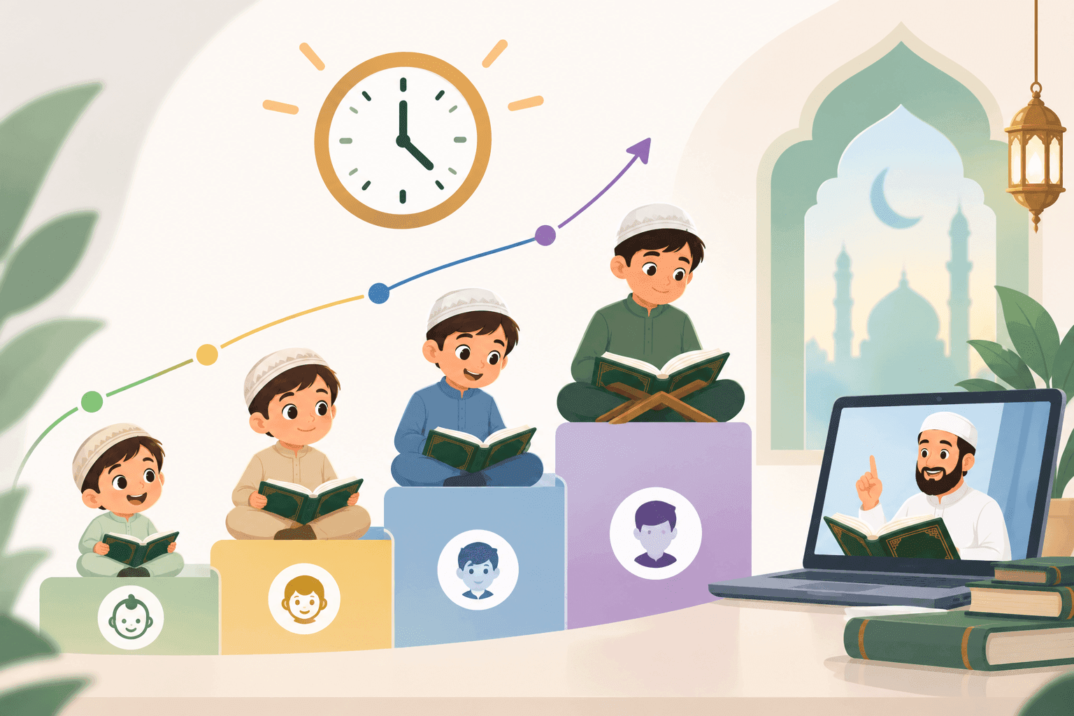 How Many Hours a Day Should Kids Learn Quran Online? An Age-by-Age Guide